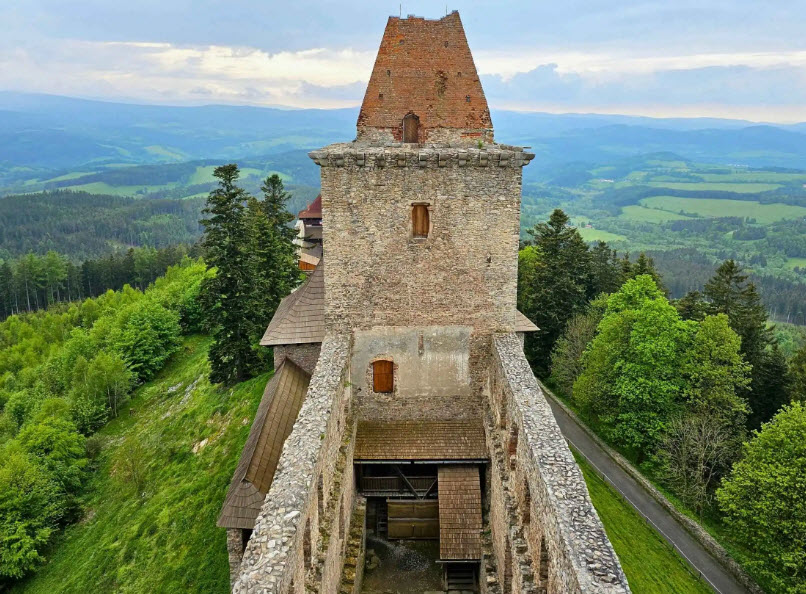 Castle Kašperk, Czech Republic (Czechia)